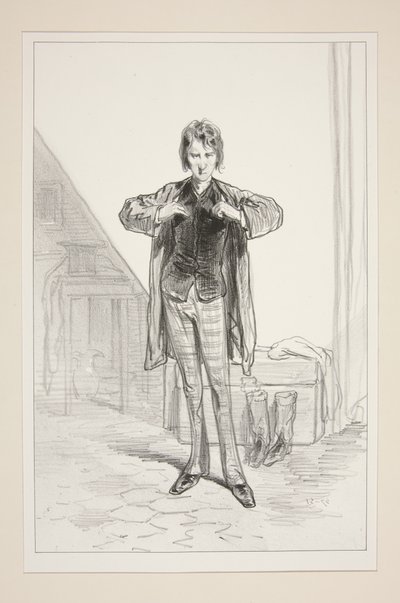Der Student ... von Paul Gavarni