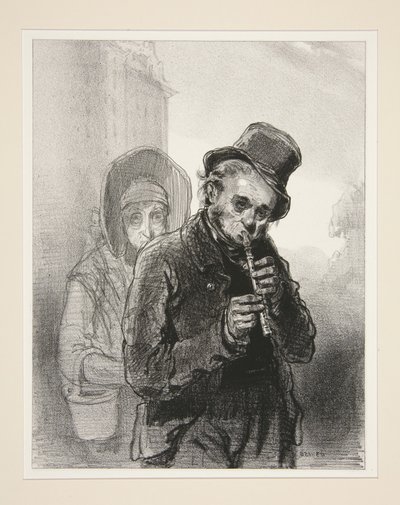Die Flöte von Paul Gavarni