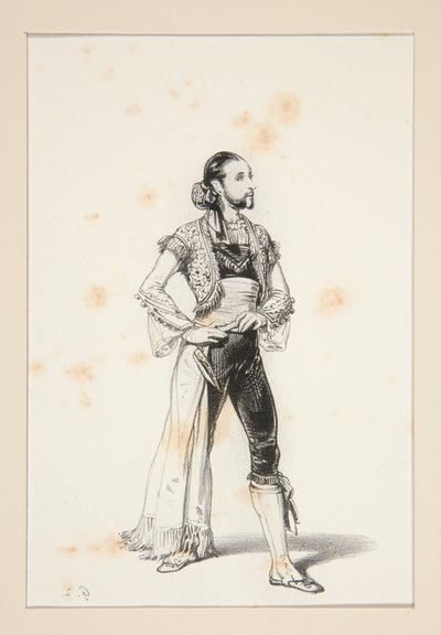 LE MAJO. von Paul Gavarni