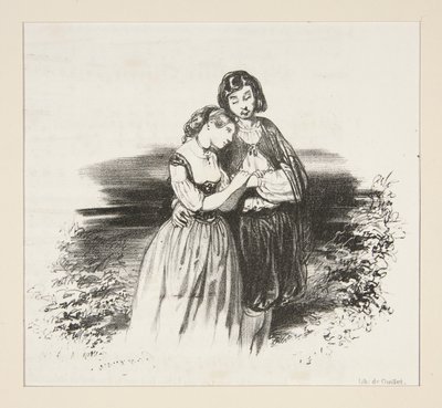 Die heilige Stunde von Paul Gavarni