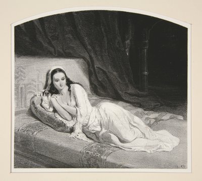Die Gefangene von Paul Gavarni
