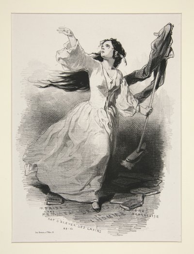 La Marseillaise der Frauen von Paul Gavarni