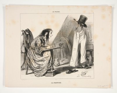 Die Malerei von Paul Gavarni