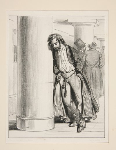 Das Schuldgefängnis von Paul Gavarni