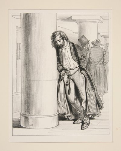 Das Schuldgefängnis von Paul Gavarni