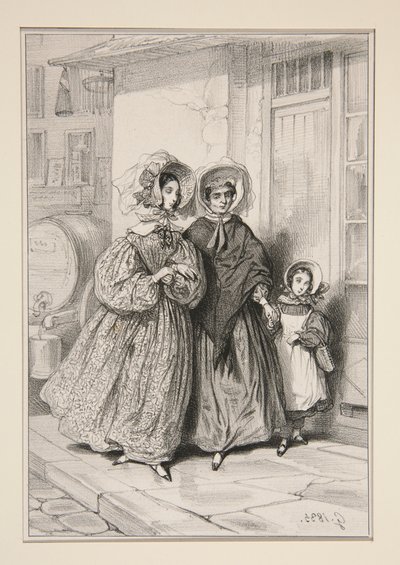 Die Romanze von Nina von Paul Gavarni