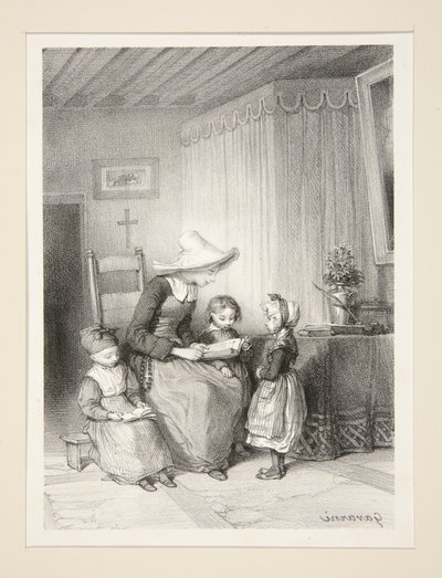 Die Schwester der Barmherzigkeit von Paul Gavarni