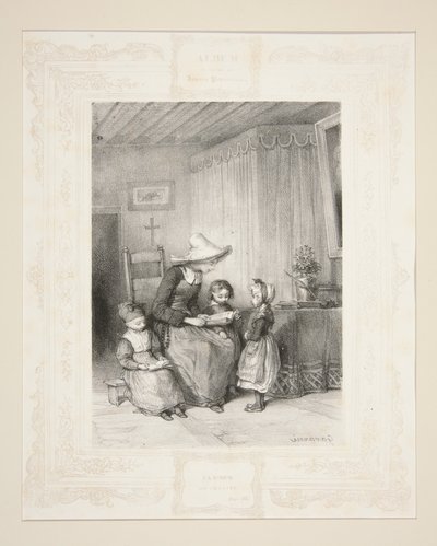 Die Schwester der Barmherzigkeit von Paul Gavarni