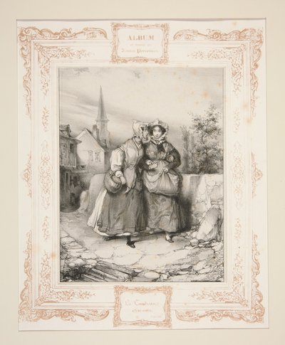 Die Zärtlichkeit einer Schwester von Paul Gavarni