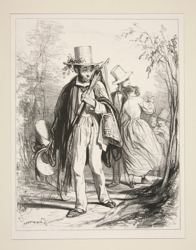 Der Geschäftsträger von Paul Gavarni