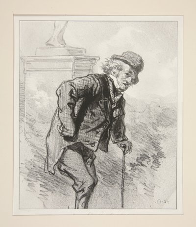 Der Chevalier Desgrieux. von Paul Gavarni