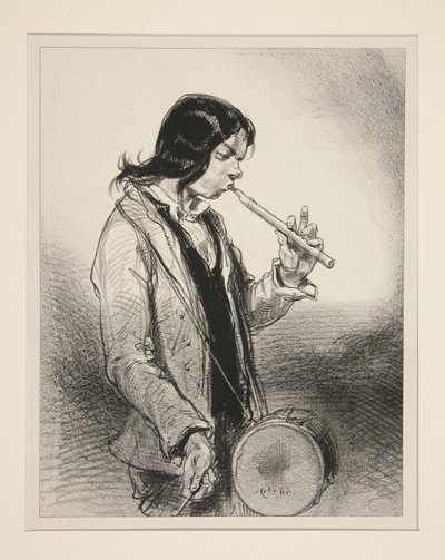 Le Galoubet von Paul Gavarni