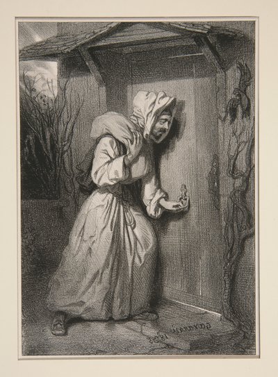 Der Dreikönigskuchen von Paul Gavarni