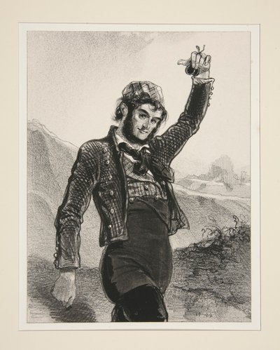 Die Kastagnetten von Paul Gavarni