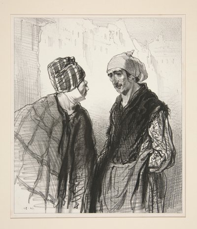 Die Männer! Madame Hue...wenn sie die Frauen wollen... von Paul Gavarni