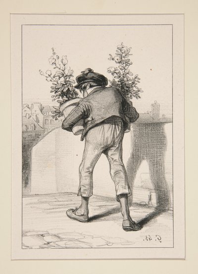 Liebesbote von Paul Gavarni