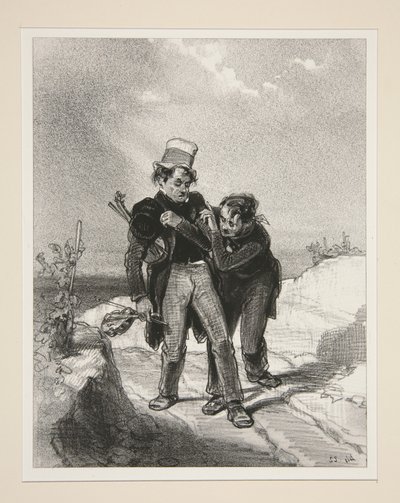 Mais, Dachu..., erlaube mir zu... hören!... von Paul Gavarni