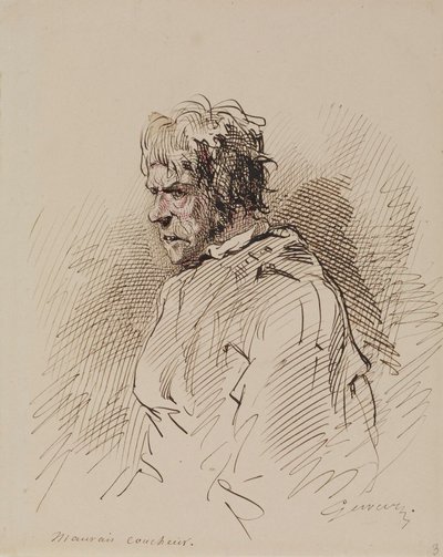 Mauvais Coucheur von Paul Gavarni