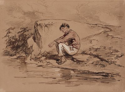Melancholie von Paul Gavarni