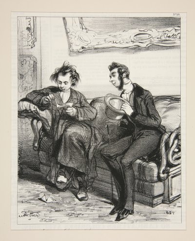 Mein lieber Camille... von Paul Gavarni