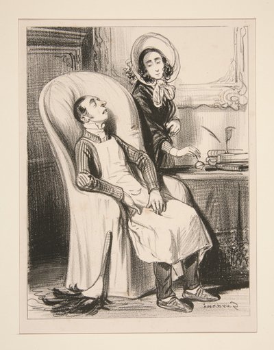 Monsieur Joseph träumt, er sei Pfarrer und lese die Messe in St-Thomas-d