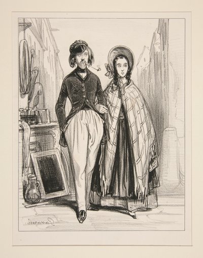 Herr und Frau Ernest... von Paul Gavarni