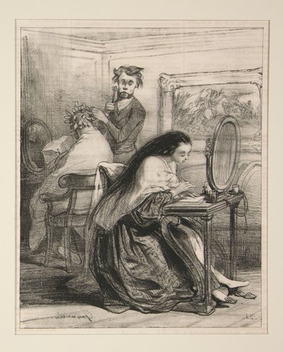 Monsieur der Feldwebel... von Paul Gavarni