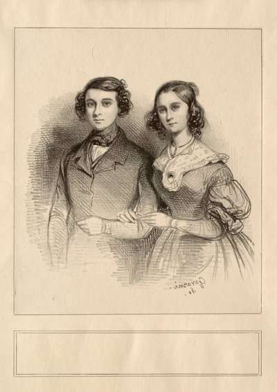 Herr und Frau Emile Taigny von Paul Gavarni