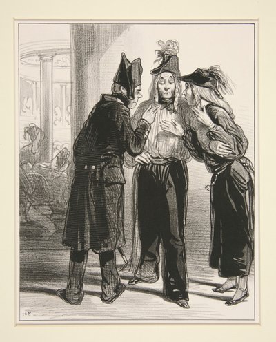 Nr. 32 - Sei still, Bengel, lass sie reden von Paul Gavarni