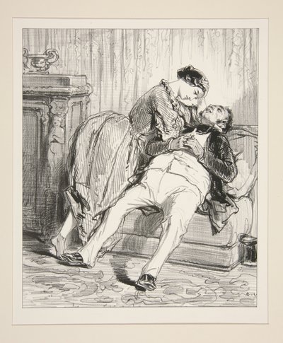 „Je öfter ich dich sehe, desto mehr liebe ich dich.“ von Paul Gavarni