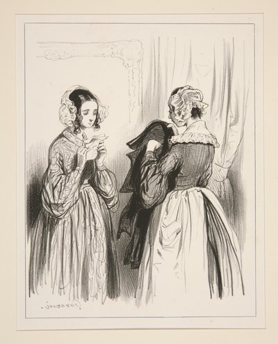 Sicherheitspolizei von Paul Gavarni