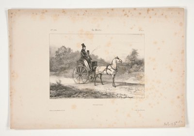 Spaziergang von Paul Gavarni