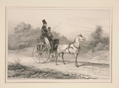 Spaziergang. von Paul Gavarni