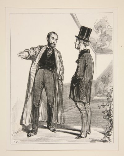Quand nous voulons danser, Tivoli est la... von Paul Gavarni