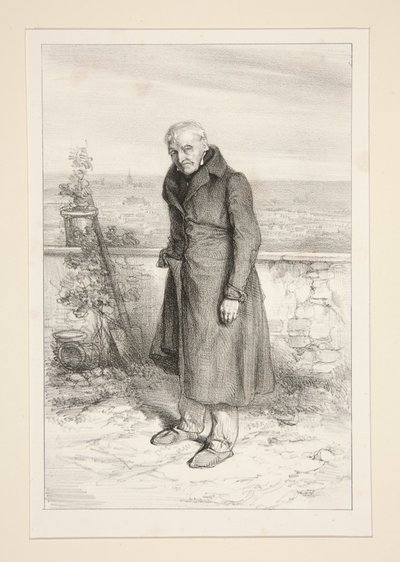 Neunzig Jahre (Chevallier, Vater von Gavarni) von Paul Gavarni