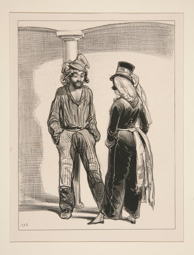Was hast du, mein alter Auguste?... von Paul Gavarni
