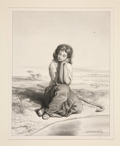 Träumerei von Paul Gavarni