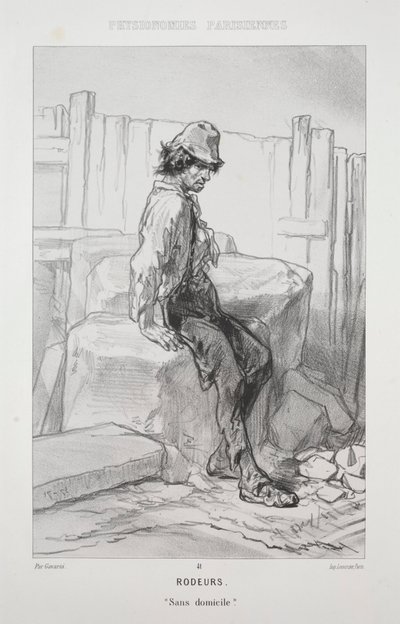 Rodeurs von Paul Gavarni
