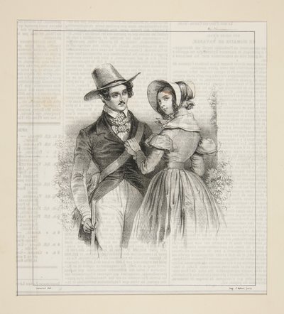 SEPTEMBER. von Paul Gavarni