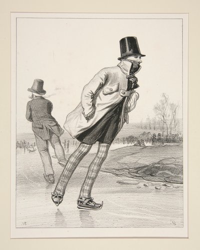 Sir Walter Spott, der Dublin, Tourist, Orientalist und Papist von Paul Gavarni