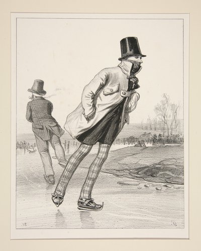 SIR WALTER SPOTT aus Dublin, Tourist, Orientalist (sic) und Papist. ... von Paul Gavarni