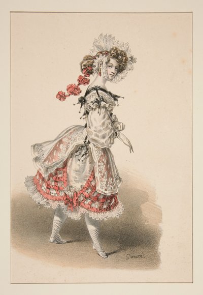 Soubrette von Paul Gavarni