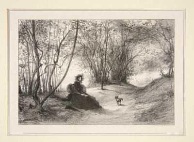 Einsamkeit von Paul Gavarni