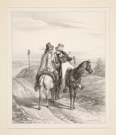 Sympathie von Paul Gavarni