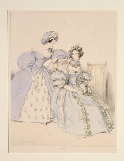 Ballkleider von Paul Gavarni