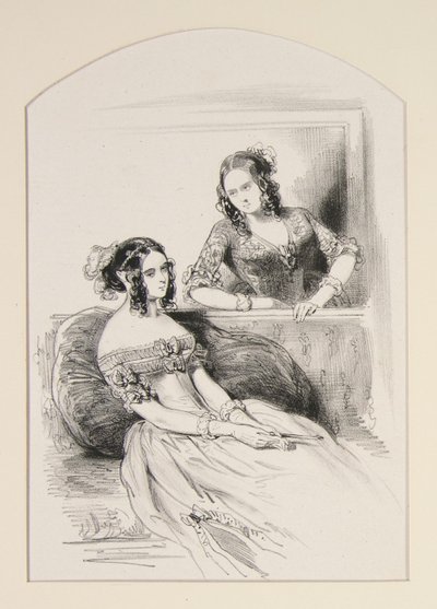 Abendtoilette von Paul Gavarni