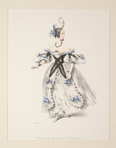 ORIGINELLE VERKLEIDUNGEN (sic) für die Bälle von 1834. Nr. 1. von Paul Gavarni