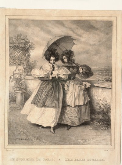 Der Pariser Kurier von Paul Gavarni