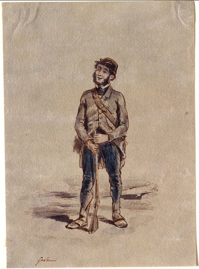 Der Wilderer von Paul Gavarni