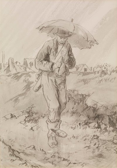Die zwölf Monate: Februar von Paul Gavarni